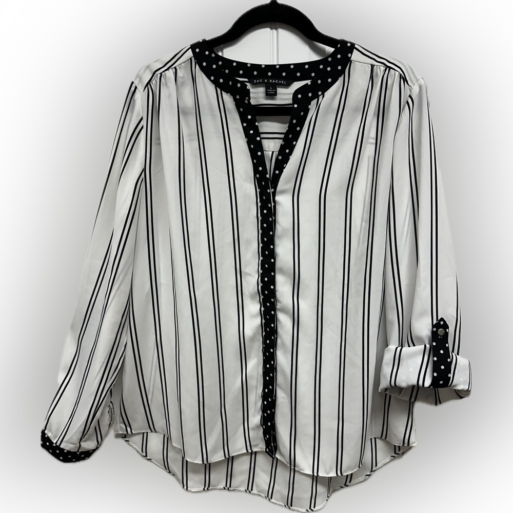 Zac & Rachel blouse, size LG